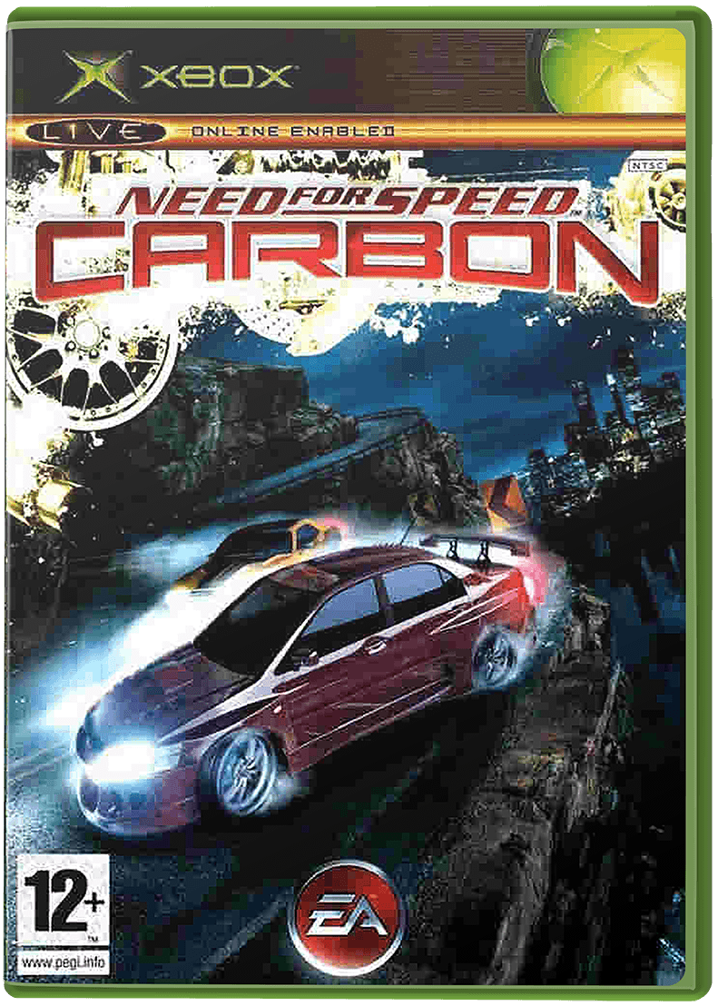 Need for Speed Carbon box art for Xbox